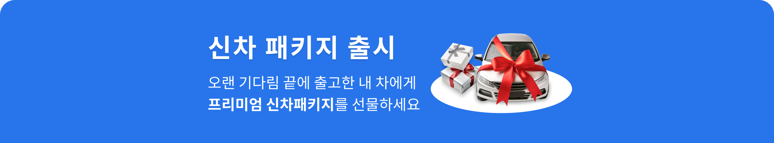 신차 패키지 바로가기